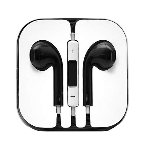 Apple Earpods Normal iPhone headset. Black | iBay