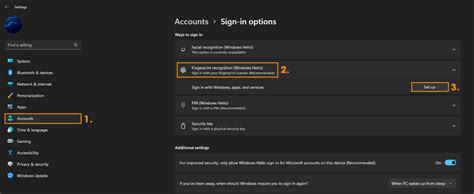 How to use Windows Hello fingerprint on Windows 11.