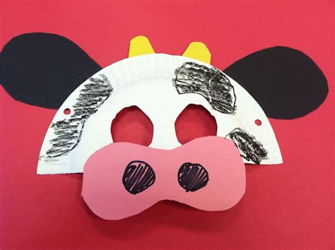 Farm animal crafts, Animal crafts, Cow craft