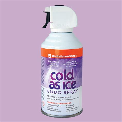 Cold As Ice Endo Spray - Test Pulp Vitality - Dental Creations, Ltd.