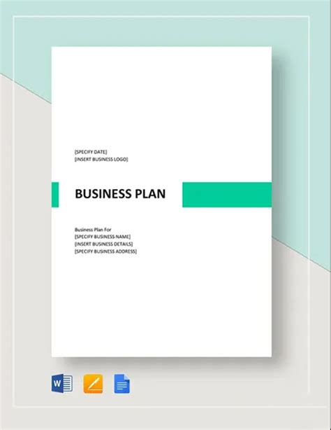 Sample Business Plan Template in Google Docs, Pages, Word - Download | Template.net