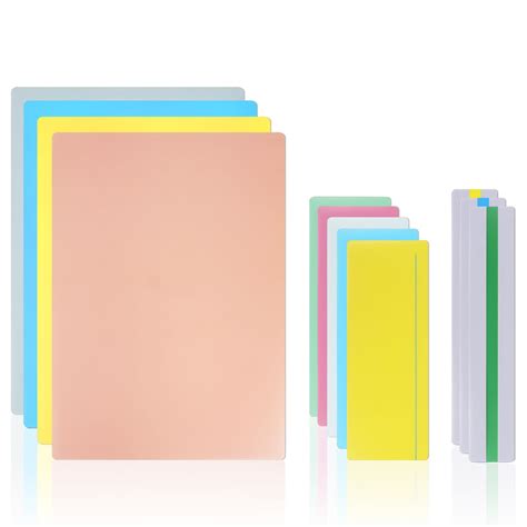 Buy 12Pcs Dyslexia Overlays for Reading Dyslexia Coloured Overlays for Dyslexia Pink Yellow Blue ...