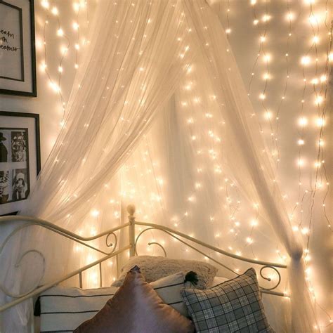 Pin by Justina Svirkaite ♡ on Home -study | Fairy light curtain ...