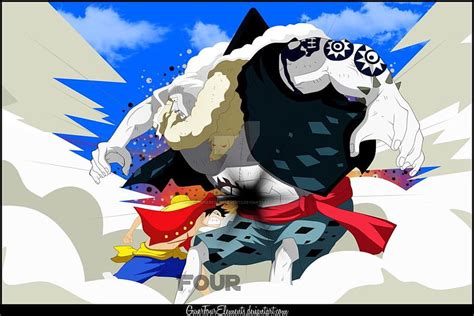 1920x1080px, 1080P Free download | Luffy VS Hody Jones by ...