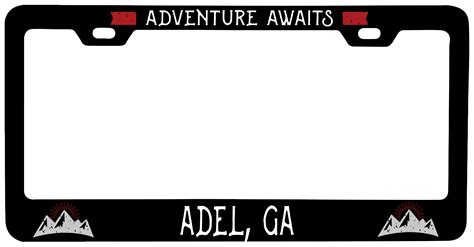 Adel Georgia Vanity Metal License Plate Frame - Walmart.com