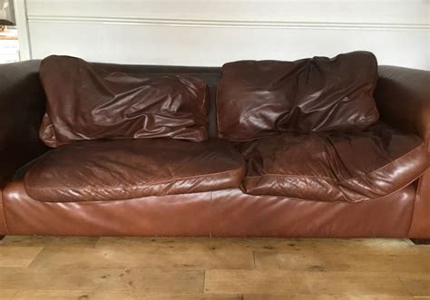 Leather Sofa Cushion Repair - Before And After Gallery Advanced Leather Repair And Restoration ...