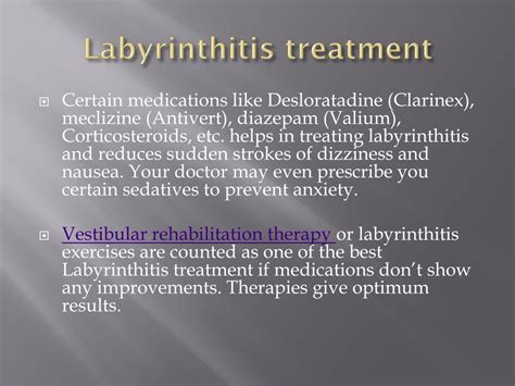 PPT - What is Labyrinthitis: Causes, Symptoms, Treatment, Diagnosis PowerPoint Presentation - ID ...