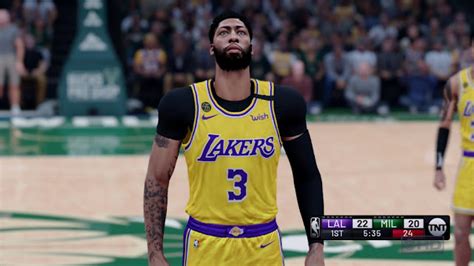 NBA 2K20 Anthony Davis short sleeve compression shirt by LAee