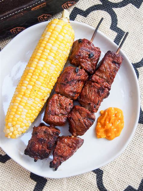 Anticuchos de carne - Caroline's Cooking