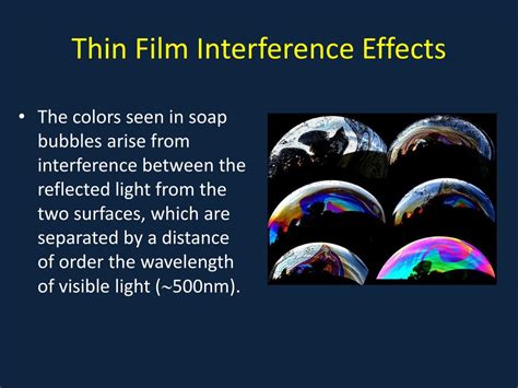 PPT - Interference II: Thin Films PowerPoint Presentation, free ...