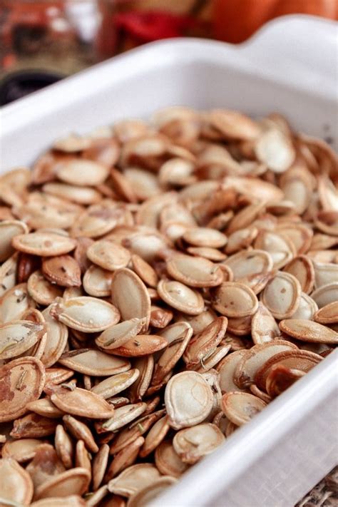 Oven Roasted Pumpkin Seeds - Sandra's Easy Cooking Snack Recipes