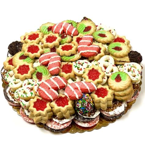 Deluxe Christmas Platter Cookies - Cookie Platter