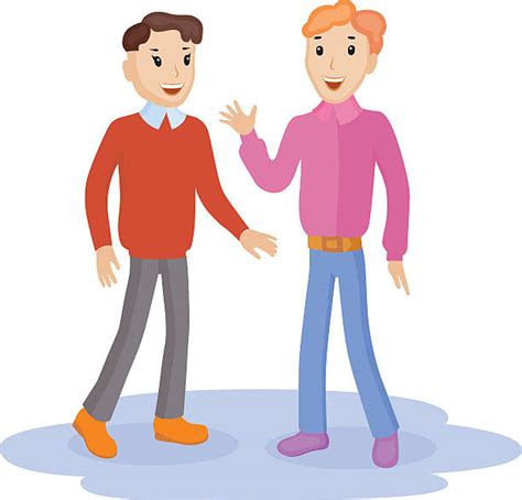 Best Two People Talking Casual Illustrations, Royalty-Free Vector Graphics & Clip Art - iStock