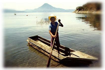 San Antonio Palopo fishing crab lake atitlan