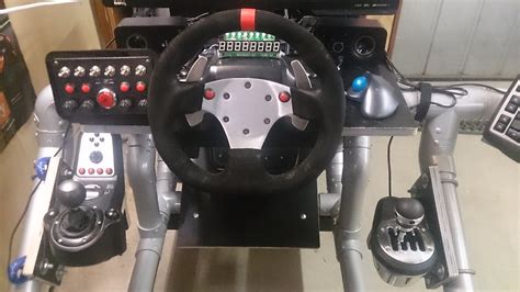 Racing sim cockpit for thrustmaster - vestkowern