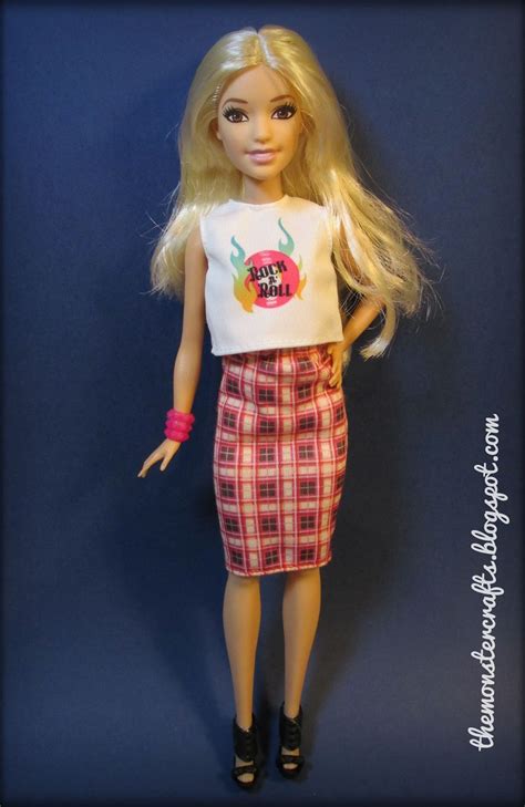 Doll Review: Barbie Fashionistas Petite "Rock'N'Roll Plaid"