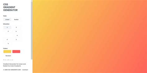 The Best Gradient Generators & Libraries » CSS Author