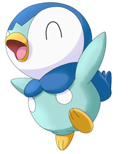 50 Pokemon #10-Piplup | Piplup, Pokemon, Bird pokemon