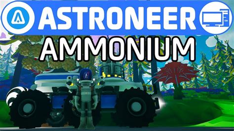 Ammonium astroneer where to find