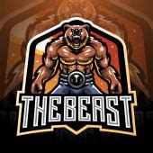 The Beast Esports Mascot Logo Template – GraphicsFamily