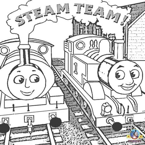 Thomas The Tank Engine Coloring Pages