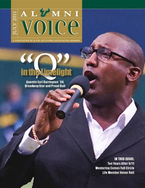 USF Alumni July, 2011 Alumni Voice by USF Alumni Association - Issuu