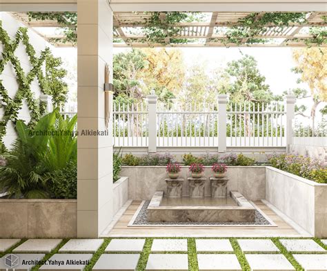 Villa garden :: Behance