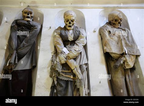 Capuchin catacombs, palermo, italy hi-res stock photography and images ...