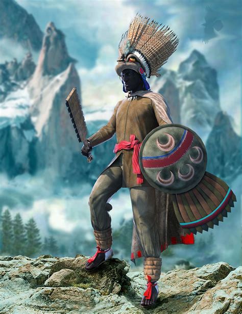 Aztec Warrior Costume