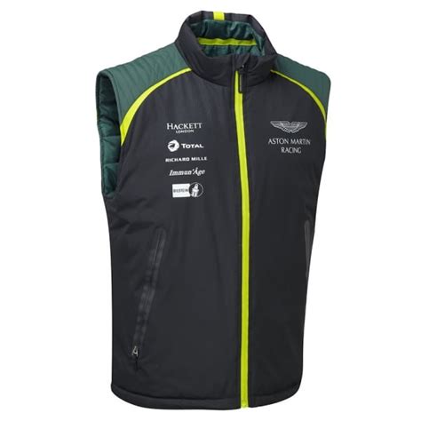 Aston Martin Racing Team Gilet Jacket 2017 Navy ADULT MEDIUM ...