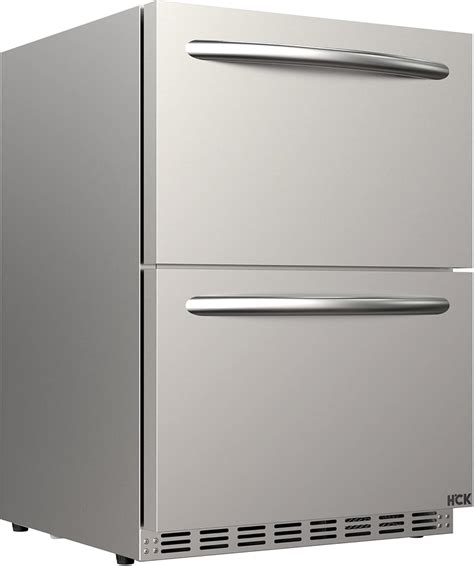 HCK Undercounter Refrigerator Stainless Weatherproof - Home & Garden Decor