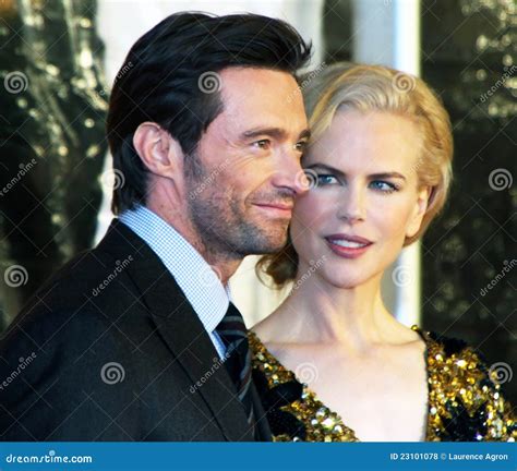 Hugh Jackman and Nicole Kidman in New York City in 2008 Editorial Stock ...