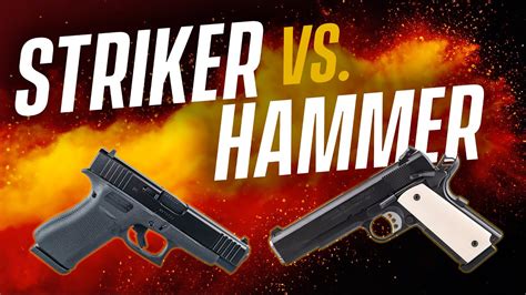 Striker Fired vs Hammer Fired Pistols (Is One Better Than The Other?) - YouTube