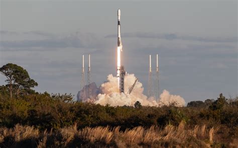 SpaceX launches Falcon 9 rocket with national security satellites from ...