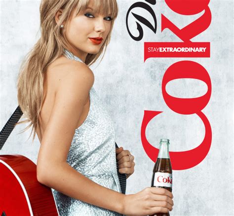 Taylor Swift appreciation post- Diet Coke ads - The Stuff