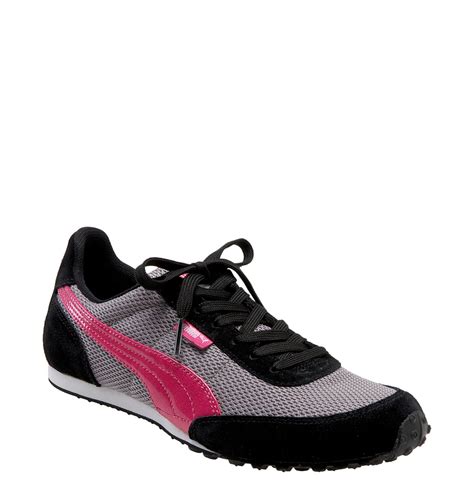 Puma Maya Sneaker in Gray (black/ beetroot purple ash) | Lyst