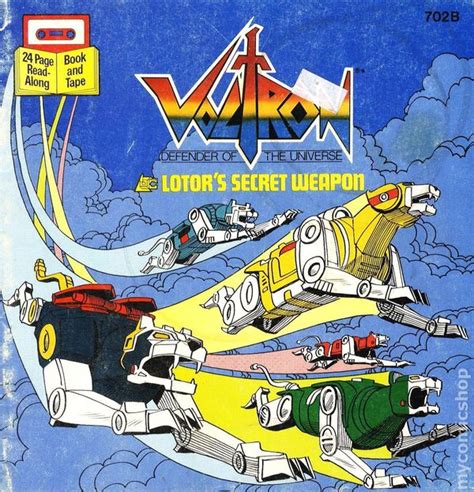 Voltron Lotor's Secret Weapon (1985 Book and Tape) comic books