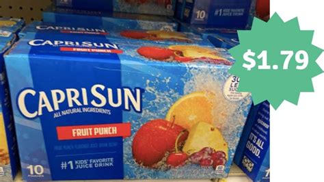 Get a 10-Pack of Capri Sun Pouches for $1.79 :: Southern Savers