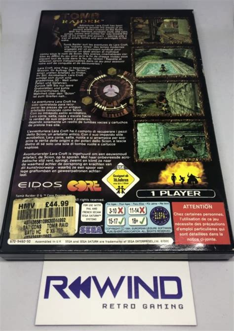 Tomb Raider - Saturn - Rewind Retro Gaming