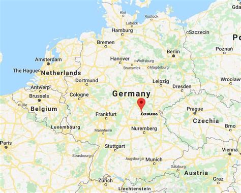 Coburg Germany Map | Hot Sex Picture