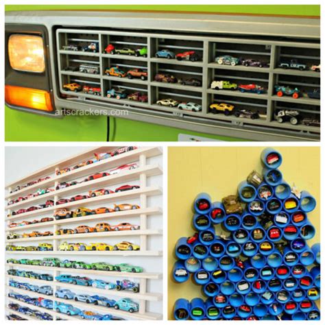 Hot Wheels Display Ideas to DIY * Moms and Crafters