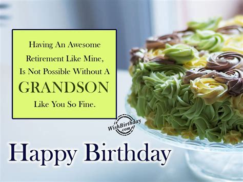 Birthday Wishes For Grandson - Birthday Images, Pictures