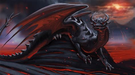 Lava Dragon by Detkef on DeviantArt