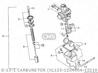 Honda XL125K2 U.S.A parts lists and schematics