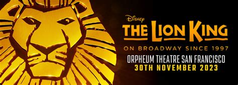 The Lion King Tickets | 30th November | Orpheum Theater San Francisco