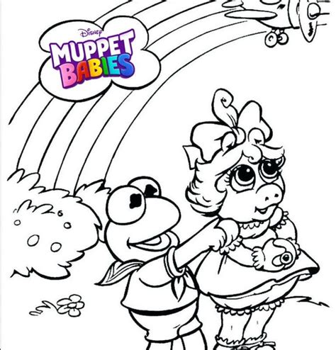 Best Muppet babies Disney Coloring Page Dora Coloring, Baby Coloring Pages, Tree Coloring Page ...