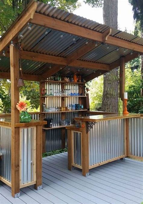 Wonderful Outdoor Bar Design Ideas For Outdoor Inspirations | DECOR IT'S | Backyard bar ...