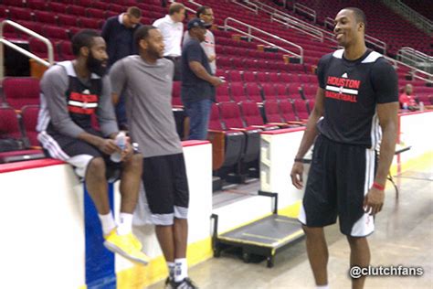 Tracy McGrady attends Rockets practice - ClutchFans