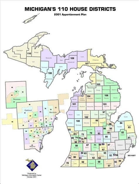 Redistricting in Michigan: new political maps from the Michigan ...