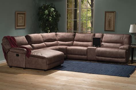 Flexsteel Latitudes - Delia Six Piece Power Reclining Sectional Sofa ...